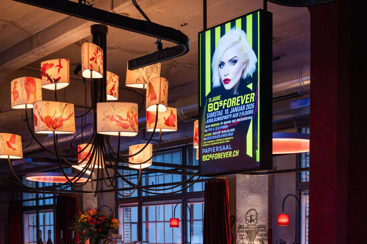 Branding im Papiersaal Branding im Papiersaal, Screens, Individualisierung, CI/CD, Video